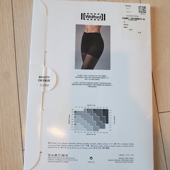 Wolford ! INDIVIDUAL 10 Cosmetic  (L) , sand - Picture 2 of 4